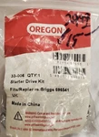Oregon 33-006 Starter Drive Kit Replaces Brigg's 696541. Fixed Price $15.00.