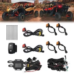 Utv Turn Signal Light Kit Street Legal Blinker For X3 Defender Rzr Ranger Cfmoto. Fixed Price $49.59.