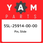 5SL-25914-00-00 Yamaha Pin, Slide 5SL259140000, New Genuine Oem Part. Fixed Price $15.50.