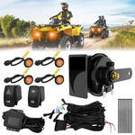 Mictuning Utv Turn Signal Kit W/horn Amber Led Light Plug-n-play Atv Blinker. Fixed Price $70.90.