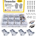 18PACK DB9 Adapter Kit, Pin D-sub Male/female Solder Cup Connectors,. Fixed Price $17.95.