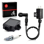 Ignition Coil Spark Plug Cdi For Kawasaki Bayou KLF220A KLF250A Us. Fixed Price $18.95.
