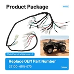 Wire Harness Wiring Loom For Honda Fourtrax TRX300 2X4 300FW 4X4 1994-1997. Fixed Price $34.98.