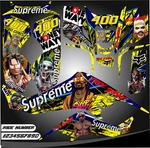 Ltz 400 Suzuki Wrap Graphics Stickers Kit Decals Atv Quad 2003-2008 Kfx. Fixed Price $140.00.