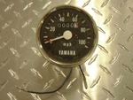 Nos Yamaha 1972 LS2 Speedometer # 327-83510-40-00. Fixed Price $109.95.
