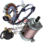Stator For Yamaha YFM600 Starter 4X4OEM 5GT-85510-00-00 Solenoid 5GT-81940-00-00. Fixed Price $60.52.