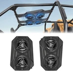 Bluetooth 6.5" 4 Speaker Overhead Stereo Utv Golf Cart Audio Sound Bar System. Fixed Price $249.99.