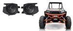 Rockville Slim Speakers+kick Panel Pods Fits 2014-2023 Polaris Rzr / Xp. Fixed Price $139.90.