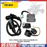 Cdi Ignition Coil Voltage Regulator Kit 125CC 150CC For GY6 Atv Go-kart 1-5SET. Fixed Price $14.99.