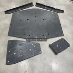 Factory Utv Polaris General Uhmw Skid Plate - 2016 Orange. Fixed Price $350.00.