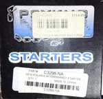 New Psykho Starter Motor C3298-NA Polaris 2110-0270 Oem Replacement 18331N Nos. Fixed Price $66.89.