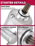 Starter For Yamaha Big Bear 400 2000-2012 Wolverine 350 1995-2005. Fixed Price $18.00.