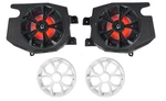 (2) Rockville Led Marine Speakers+kick Panel Pods Fits 2014-2023 Polaris Rzr / X. Fixed Price $164.90.