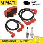 Ignition Coil & Spark Plug Cap W/ Wire For Polaris Ranger 700 800 2007-2010. Fixed Price $39.98.