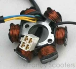 4- Stroke Engine Stator 6 Coils And Wires (dc Fired). Fixed Price $18.95.
