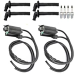 Set Of 2 Ignition Coils For Kawasaki Ninja ZX-6 1990-1993. Fixed Price $69.99.