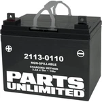 Parts Unlimited Agm Maintenance-free Battery U1-32 Rhino (2113-0110). Fixed Price $199.95.