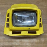 Yamaha Oem Used Tri-moto Dx Dr YTM225 Headlight Assembly Yellow Working. Fixed Price $149.95.