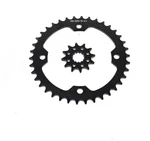 2009 - 2013 Yamaha YFZ450 12 Tooth Front And 38 Rear Black Sprocket. Fixed Price $37.35.