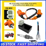 Cdi Box Module Ignition Coil &spark Plug 21121 For Kawasaki KFX50 2007-2016. Fixed Price $23.74.