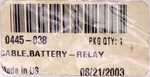 Positive Battery Cable Part Number 0445-038 For Arctic Cat. Fixed Price $19.99.