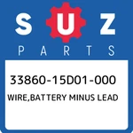 33860-15D01-000 Suzuki Wire,battery Minus Lead 3386015D01000, New Genuine Oem Pa. Fixed Price $39.17.