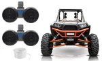 2) Rockville DWB65B Dual 6.5" Tower Speakers For Polaris Rzr/jeep/atv/utv/cart. Fixed Price $206.85.