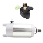 Starter Motor For Yamaha Tri-moto YTM200E 1983-1985 18754 & Solenoid Relay. Fixed Price $40.84.