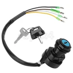 Ignition Switch With 2 Keys For Kawasaki Bayou KLF185A 1985 1986 1987 1988. Fixed Price $24.10.