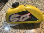 1983-1987 Suzuki ALT50 Trail Buddy Gas Fuel Tank Cell Petcock. Fixed Price $395.00.