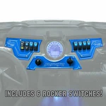 Rzr Cnc Dash Panels 3PC & 6 Rocker Switches XP1000 Turbo 900 Voodoo Blue. Fixed Price $244.99.